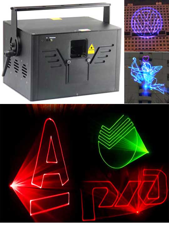 Профессиональная лазерная анимация AH200RGB Pro Max