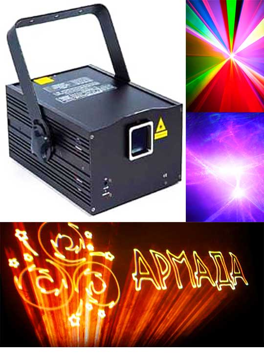 Профессиональная лазерная анимация SHOWLIGHT L1456RGB Pro Max