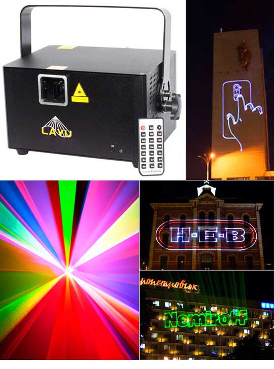 Профессиональная лазерная анимация LAYU AP25RGB Pro Max