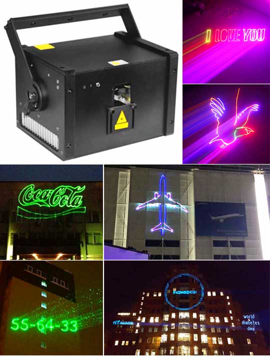 Профессиональная лазерная анимация AH30RGB Pro Max